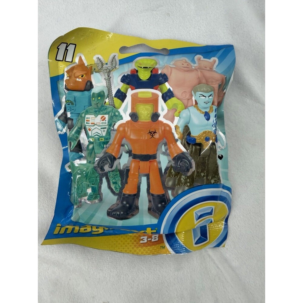 Imaginext Series 11 #56 Fish Robot Man Action Figure Bag Fisher-Price